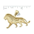 thumbnail image 2 of 14K Gold 38MM Lion Pendant, 2 of 5