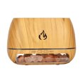 thumbnail image 1 of Difusor de aceites Esenciales Billuyoard humidificador de llama colorida Veta de madera clara, 1 of 1