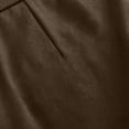 thumbnail image 4 of Utoimkio High Waist Double Button Bootcut Dress Pants for Women Front Pleated Solid Slim Fit Office Business Flared Trousers with Side Slip Pockets, 4 of 8