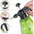 thumbnail image 3 of Fine Mist Spray Bottle Plastic Green 1.5L, Hand Held Pressure Plant Mister with Top Pump, Empty Water Sprayer Watering Can with Adjustable Nozzle, 3 of 4