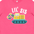 thumbnail image 4 of Inktastic Lil Sis in with Bulldozer Youth T-Shirt, 4 of 5