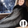 thumbnail image 2 of Electric Blanket Throw - Portable 30W Cozy Electric Blanket Throw - Warm Winter High and Low Speed Switching, Fast Heating Thermal Blanket for Car Lunch Break Deep Sleep, 2 of 8