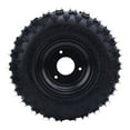 thumbnail image 1 of 6 Inch Go Kart Wheel Rim Tire Assembly, 13x5.00-6 Wheel Rim Tire Assembly Impact Proof Sturdy  for Electric Scooter, 1 of 7