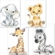 thumbnail image 1 of Set of 4 posters for children's room - A4 format Tiger and giraffe, 1 of 4
