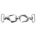 thumbnail image 1 of Portable Coat Toggle Buckle in Silver for Clothes with Lightweight Metal Design and Smooth Surface, 1 of 8