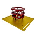 thumbnail image 3 of Router Lift Table Base Aluminum Alloy Woodworking Wood Milling Lift Table Base Insert Plate Board Tools Woodworking Work Bench 3 pcs/Black+Base, 3 of 9