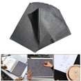 thumbnail image 4 of 100 Hojas Carbón para Calcar, Papel Carbón para Bricolaje, Papel de Trabajo en , Y Otras Superficies para Manualidades, Papel Negro Gloria Papel de transferencia de carbón, 4 of 9