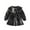 Black, variant on NOKIO Boys Girls Faux Leather Jacket for Kids Motorcycle Biker Leather Jackets, Baby Girls Jacket Turn Down Coat Winter Leather Toddler Girls Kids Winter Coat Dress Toddler Track Jackets