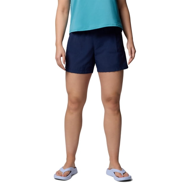 Pantalón corto Columbia Sandy River II para mujer Collegiate Navy