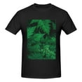 thumbnail image 4 of Bingfone Green Leave Fern Men'S Loose Fit Short-Sleeve Pocket T-Shirt, 4 of 7