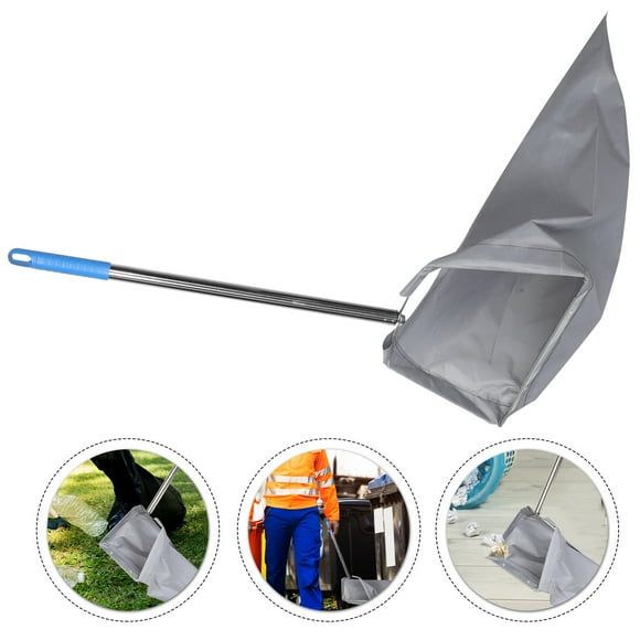 WRISTBIQUE Recogedor Largo Con Bolsa Gruesa Y Reforzado Para Recolección Eficiente En Exteriores Color Multi