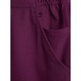 thumbnail image 3 of ClimateRight by Cuddl Duds Modern Fit Straight-Leg Flat Front Scrub Pant (Women's Petite), 1 Count, 1 Pack, 3 of 6