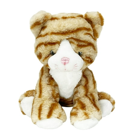 Baby Gund Ginger Tabby Cat Stuffed Animal Plush 10 inches