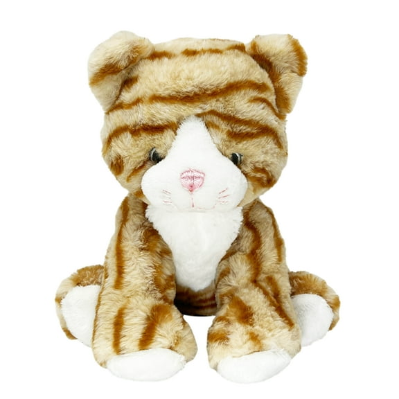 Baby Gund Ginger Tabby Cat Stuffed Animal Plush 10 inches