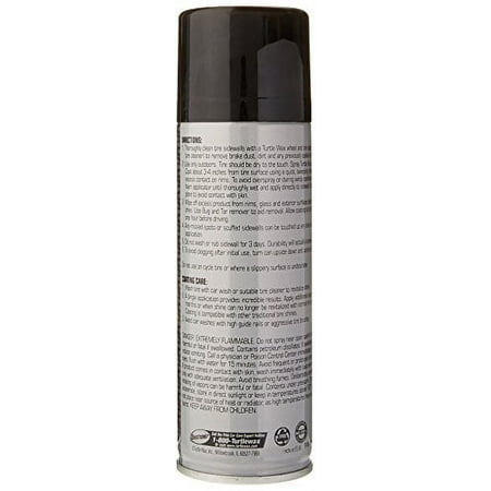 Turtle Wax T-10 Black Tire Coat- 6 oz.