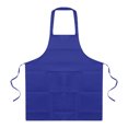 thumbnail image 3 of Kitchen Cooking Aprons Polyester Art Aprons Pottery Apron Artist Painting Apron Blue, 3 of 5