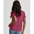 thumbnail image 4 of Hanes Originals Women's Tri-Blend T-Shirt, Relaxed Fit Inari Heather XS, 4 of 4