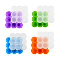 thumbnail image 1 of Paquete de 4 contenedores de almacenamiento de alimentos para bebés, bandeja de silicona para congelador de alimentos para bebés de 9 tazas con tapa, bandeja de almacenamiento reutilizable a, 1 of 5