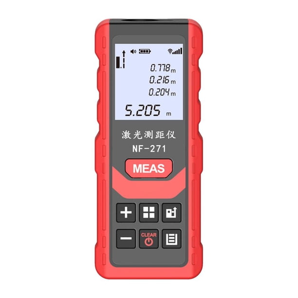 Ruifaya Medidor de distancia NF-271 40M 70M Telémetro Cinta métrica Buscador de rango GXW D