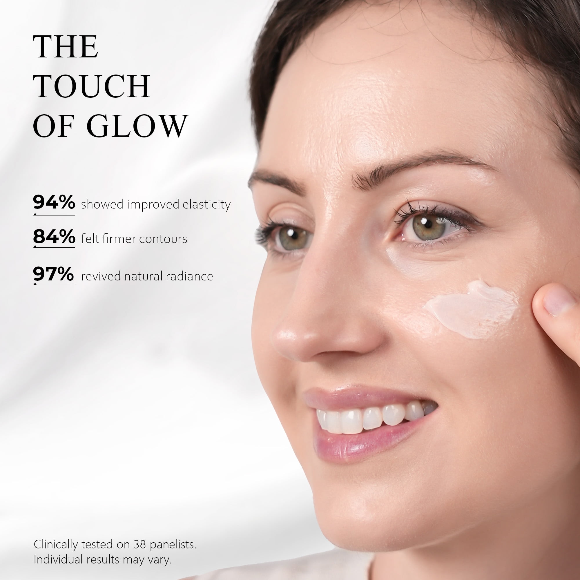 Morning Flower Collagen Firming Cream for Women Men -​ Deep Hydration Barrier Strengthen Moisturizer Anti-Wrinkle Polypeptide Face Moisturizer (1.76 oz)