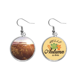 thumbnail image 1 of Sunshine ciencias forestales paisajes naturaleza Pendiente del lóbulo de la joyería del pendiente de la hoja del otoño Unbranded M, 1 of 3
