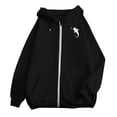thumbnail image 5 of PRfgtbd Hoodies for Women Zip Up Hoodie Casual Sweatshirts with Front Pockets Soft Long Sleeve Jacket Streetwear Tops, 5 of 6