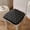Black, variant on Thickened Rebound Foam Seat Cushion for Dining Chairs, Office Stools, and Car Seats - Ergonomic Support for Back Pain Relief