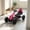 Pink, variant on Kids Pedal Go Kart, Adjustable Seat, Durable Swing Axle, Safe Outdoor Ride-On Toy, Black