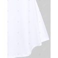 thumbnail image 4 of Camiseta Talla Extra Estampado Labios Cremallera 3D Rosegal Camisetas tallas grandes, 4 of 5