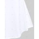 thumbnail image 4 of Camiseta Talla Extra Estampado Labios Cremallera 3D Rosegal Camisetas tallas grandes, 4 of 5