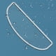 thumbnail image 3 of Película antivaho para casco jinwen Transparente Inserto de lente Medio arco, 3 of 8