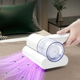 thumbnail image 3 of Herrnalise Bed Vacuum Cleaner, Mattress Vacuum Cleaner Powerful Suction, Handheld Couch Cleaner Machine Deep Cleaner for Bed Cleaning, Sheet, Fabric Sofa Vacuuming (White), 3 of 8