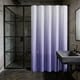 thumbnail image 5 of Cortina de ducha de poliéster impermeable con degradado, 180 x 180 cm | Tejido grueso con ojales de acero inoxidable | Cortina de baño de secado rápido y resistente al agua para casa, hotel,, 5 of 8