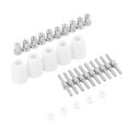 thumbnail image 3 of 30Pcs Plasma Cutter Torch Consumables Electrode Nozzles Cups Kit Nozzle Electrode Set, 3 of 8