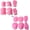 Pink, variant on Yokua Kids Knee Pads Cycling Skating for Protection Elbow Guard Scooter Children Prote