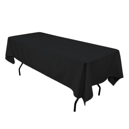 

Gowinex Black 60 x 126 Rectangular Tablecloth Table Cover