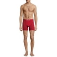 thumbnail image 4 of IZOD Men's Mid Thigh Boxer Brief Underwear, 3-Pack, 5.5", 4 of 8