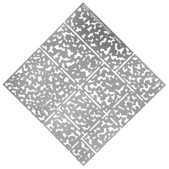 Black Spray Paint Texture Painting Stencils Camouflage Board