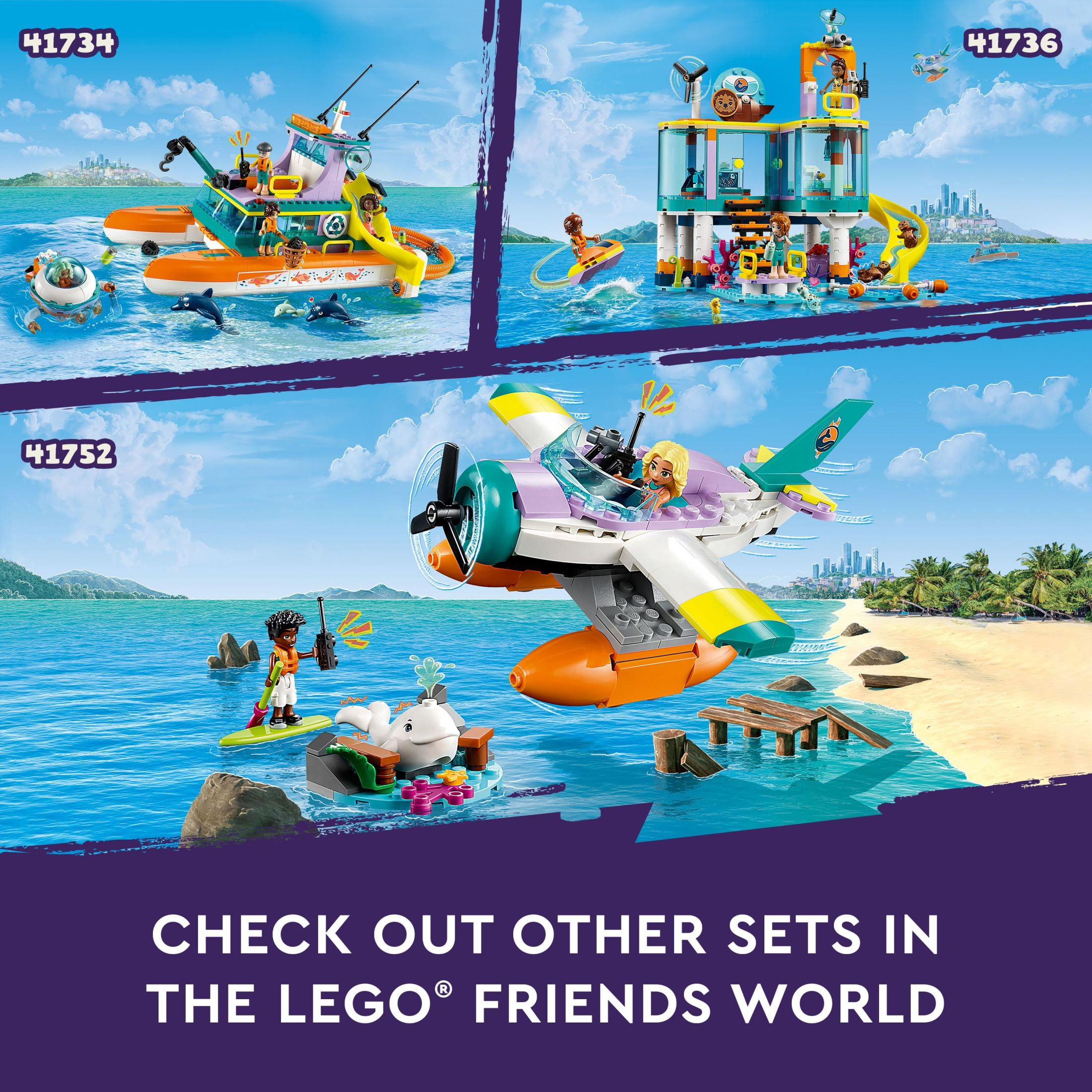 Lego friends sea life sets sale