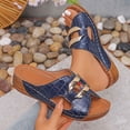 thumbnail image 4 of WILLBEST Sandalias De Piso Para Mujer, Informales, Transpirables, Con Punta Abierta Y Tacón De Cuña, Para Primavera, Verano Y Otoño, Cómodas Y Ligeras Para El Día A Día., 4 of 8