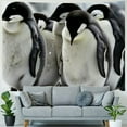 thumbnail image 4 of BCIIG  Custom Blanket with Name Personalized Penguin Soft Fleece Throw Blanket for Gifts Tapestry, 4 of 6