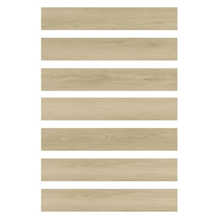 FloorPops Light Oak Peel and Stick Wood Floor Planks