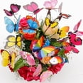 thumbnail image 3 of 10Pcs Simulation On-Sticks Butterfly Ornament Outdoor Home Garden Patio Decor, 3 of 10
