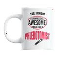 thumbnail image 1 of Awesome Phlebotomist, Phlebotomy Technician or Tech Coffee & Tea Gift Mug Cup (11oz), 1 of 3