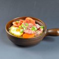 thumbnail image 2 of LIFKOME Clay Cooking Pots Ceramic Stockpot Casserole Pot Cooking Pot Stew Pot Hot Pot Soup Pot Earthen Pot French Onion Soup Crock with Lid Clay Handle Clay Pot Rice, 2 of 8