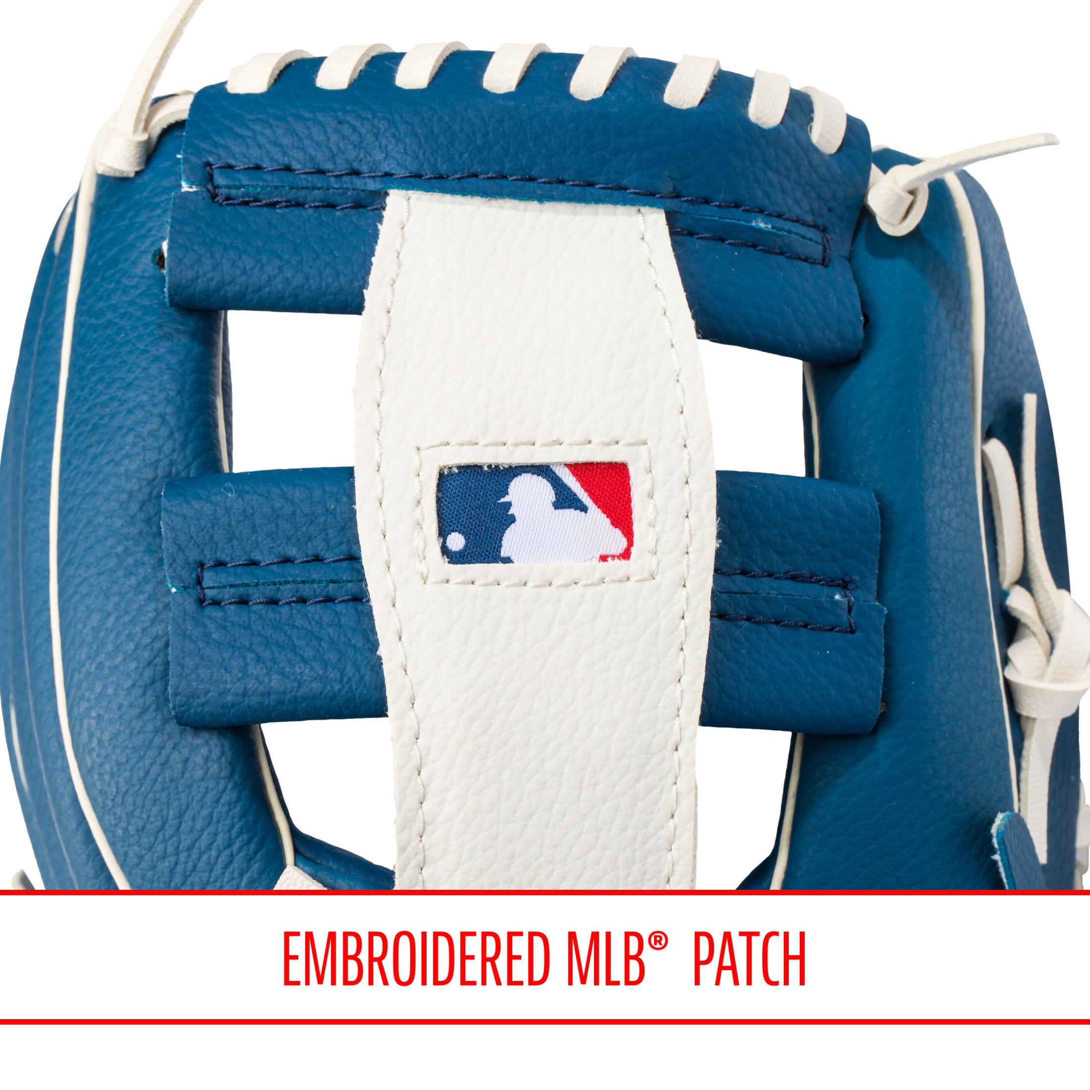 Franklin Sports MLB Chicago Cubs Youth Teeball Glove + Ball Set, 9.5 in