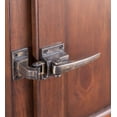 thumbnail image 3 of Plow & Hearth Portland Ice Box Wood Storage Side Table with Replica Hardware, 3 of 6