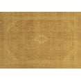 thumbnail image 1 of Ahgly Company Indoor Rectangle Abstract Brown Modern Area Rugs, 2' x 4', 1 of 4