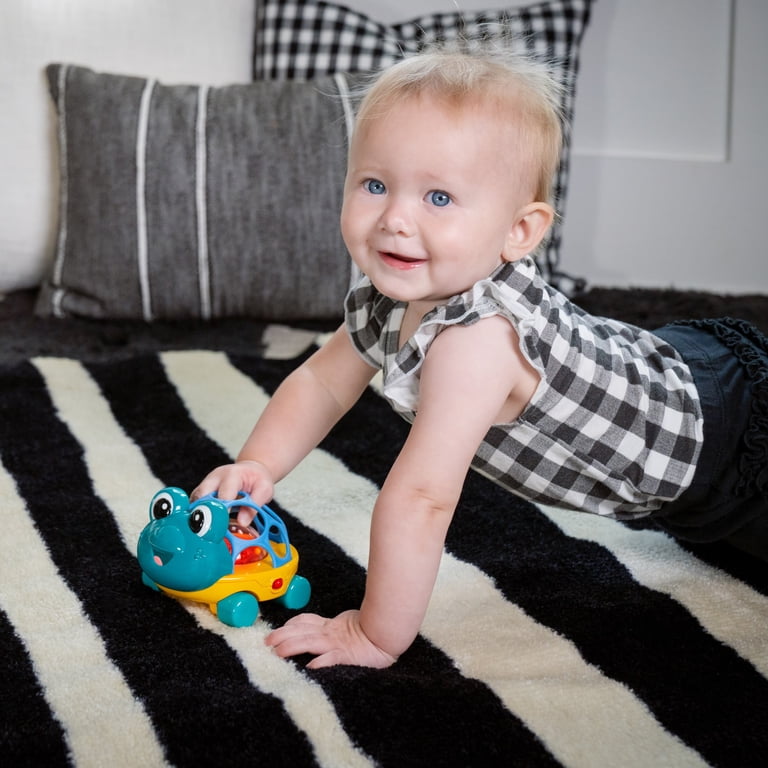 Baby Einstein Curious Car Neptune Oball Toy Car Rattle with Lights