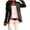 Black, variant on YOUSNH Women's Solid Color Lapel Single Suit Coat Long Sleeve Open Cardigan Outwear Business Jacket Womens Coats Black L